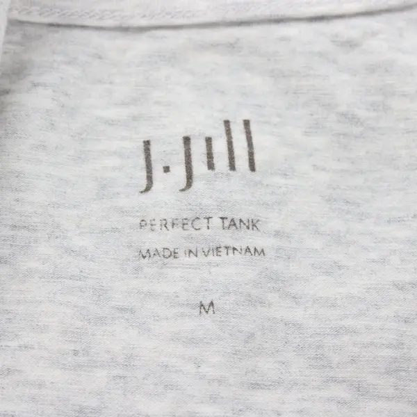 J. Jill Women's Medium Heather Gray Sleeveless Tank Top