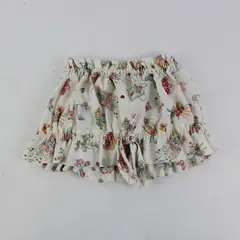 Handmade Baby Girls Garden Theme Ruffled Skirt Size 12M