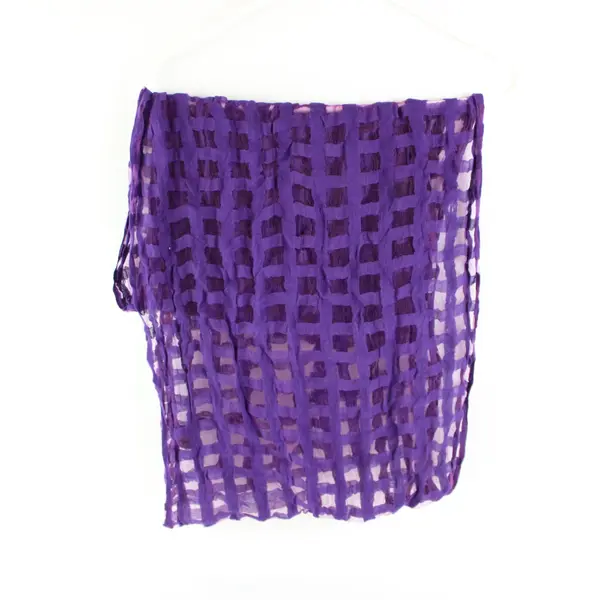 Amanda Blu Women's Sheer Purple Loop Scarf Lightweight