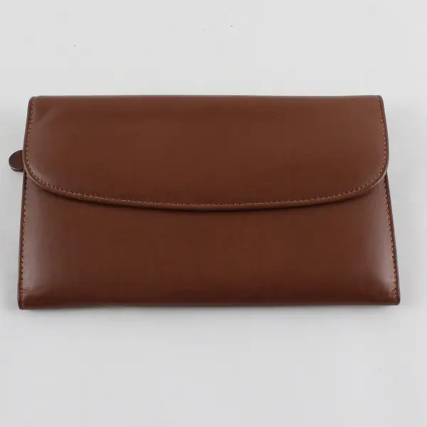 Fiocchi 7403 Tan Leather Wallet Credit Card Holder