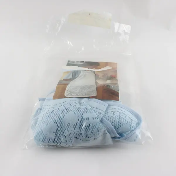 Leart Maria Vintage Light Blue Lace Kitchen Apron One Size