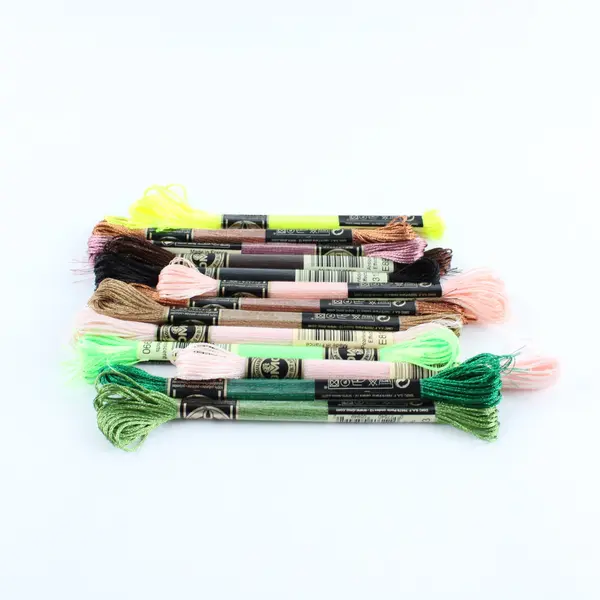 Lot of 13 DMC Metallic Thread Skeins 8.7 yds Assorted Colors New