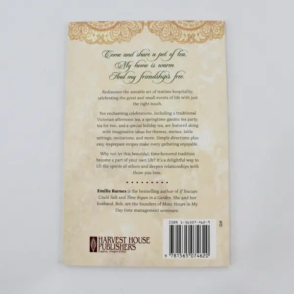 Invitation to Tea Special Celebrations w/ Treasured Friends Emilie Barnes