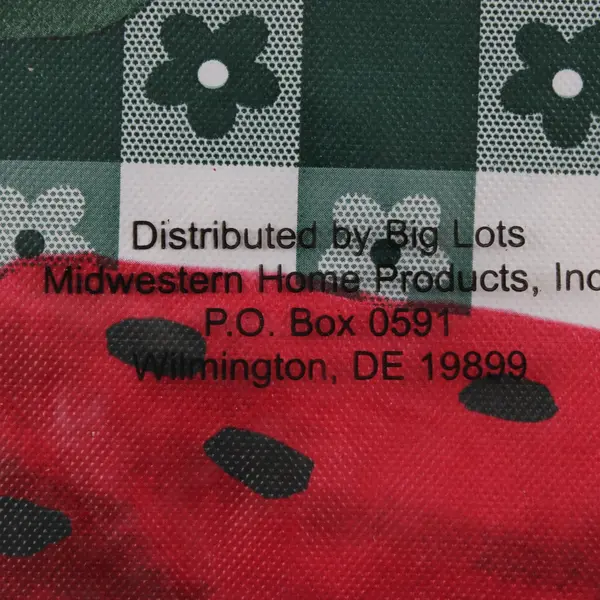 NEW SEALED Dining Fashions Summer Time Watermelon Square Tablecover 52"x52"