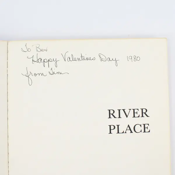 River Place One Man's Search For Serenity Doug Baker 1980 Timber Press Rare PB