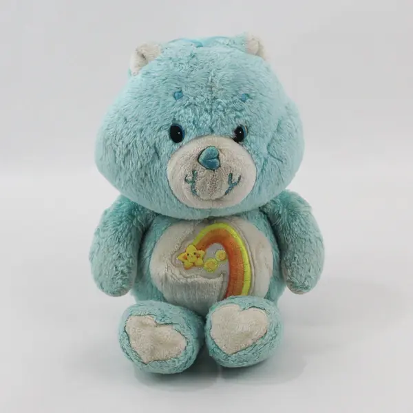 Vintage  1983 Kenner Care Bears Wish Bear Plush 13” Shooting Star Stuffed Animal