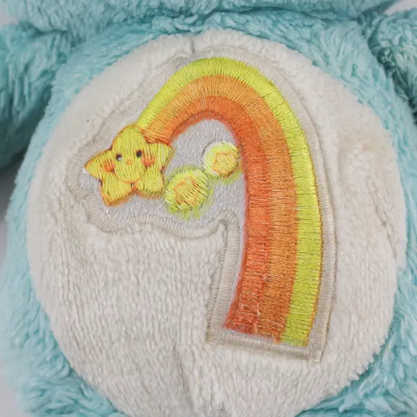 Vintage  1983 Kenner Care Bears Wish Bear Plush 13” Shooting Star Stuffed Animal