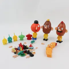 Lot of 2 Vintage Hasbro Mr. Potato Head Figures w/ Assorted Accessories