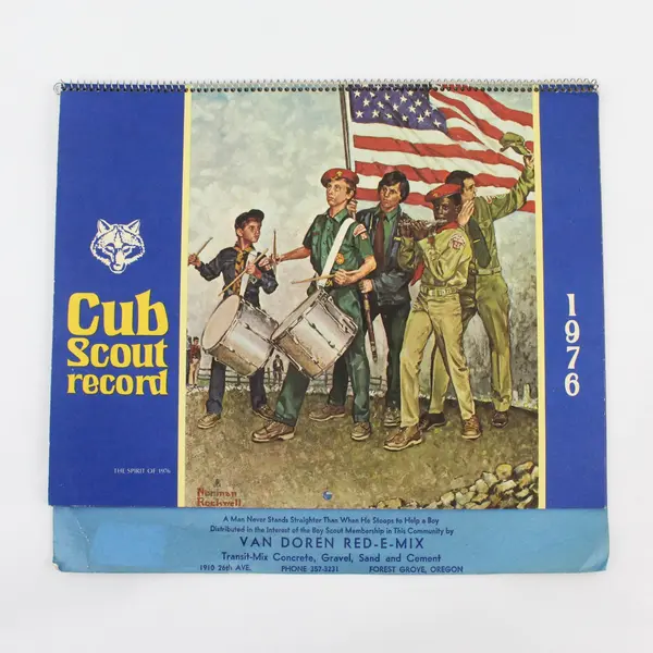 1976 Boy Scouts of America Record Calendar 