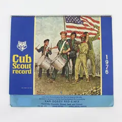 1976 Boy Scouts of America Record Calendar 