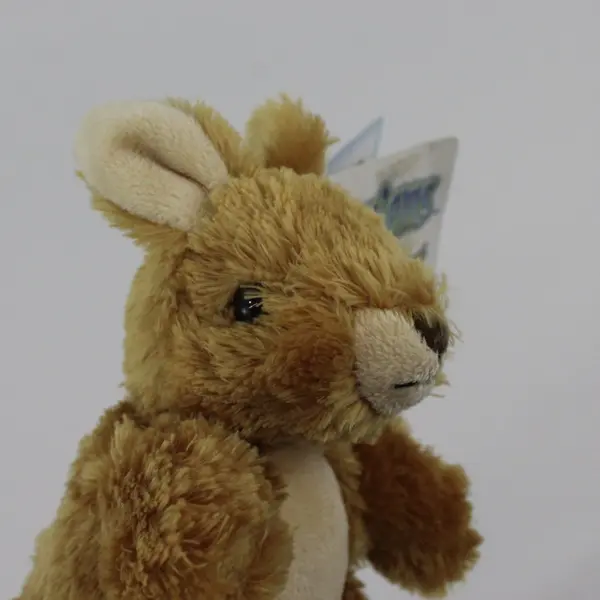 Wild Republic Hug'ems Kangaroo Plush Stuffed Animal 7in