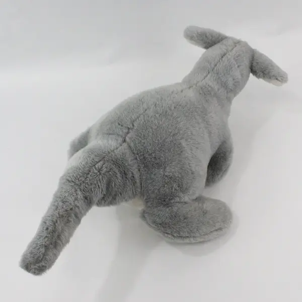 Gray Kangaroo Plush Mom & Joey Stuffed Animal 15 in
