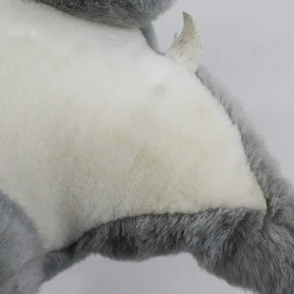 Gray Kangaroo Plush Mom & Joey Stuffed Animal 15 in