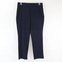 Croft & Barrow Women's Petite PS Short Stretch Navy Blue Elastic Waist Leggings