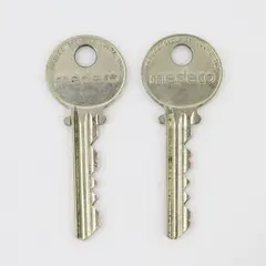 Medeco Original 6-Pin Cut Keys 2 Pack Used
