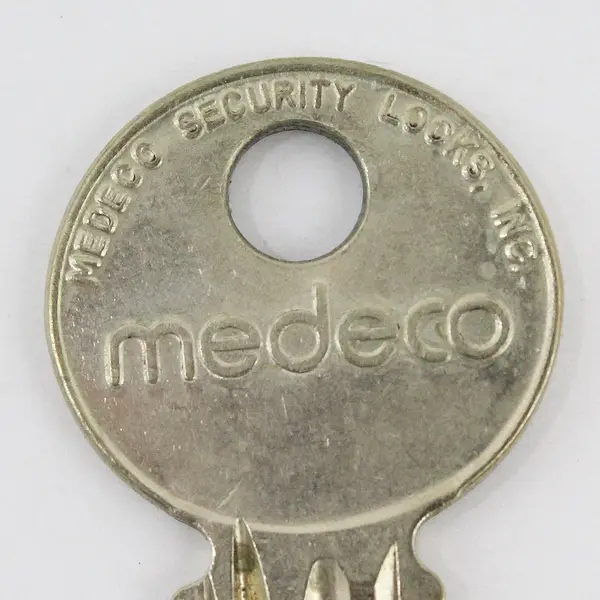 Medeco Original 6-Pin Cut Keys 2 Pack Used