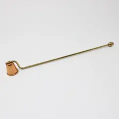 Long Handle Brass Copper Candle Snuffer Decorative Extinguisher