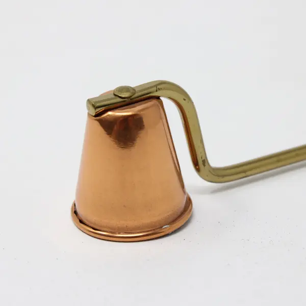 Long Handle Brass Copper Candle Snuffer Decorative Extinguisher