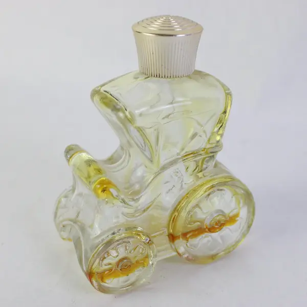 Vintage Avon Courting Carriage Moonwind Cologne Bottle Collectible