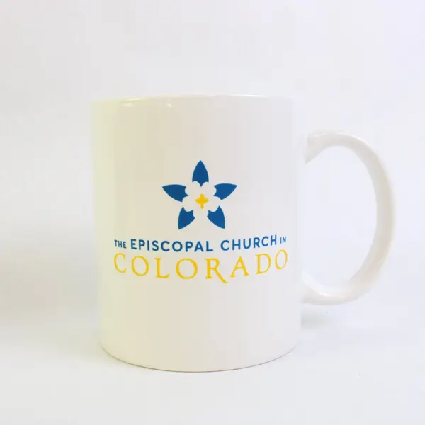 Lot of 3 Coffee Mugs Cups Copper Cat Episcopal Church Colorado