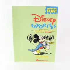 Recorder Fun! Disney Favorites Songbook With Easy Instructions 1993 PB