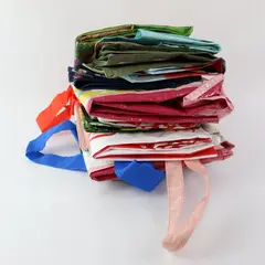 Mixed Lot of 10 Reusable Grocery Shopping Bags