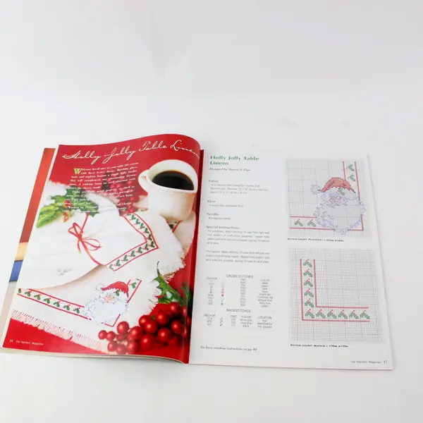 Vintage The Stitchery Magazine Sept 1997 Special Holiday Needlework Issue Good