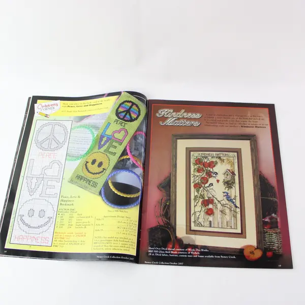 Stoney Creek Cross Stitch Collection Magazine 20 Great Fall Projects Oct 2007