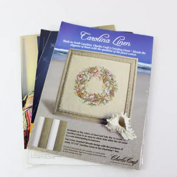 Lot of 3 The Cross Stitcher Magazines April 2005 Aug 2006 & Oct 2007 Good