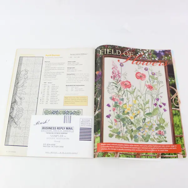 Single Issue Just CrossStitch Magazine March/April 2010 14 Fabulous Designs Good