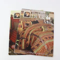 Black Forest Decor Lot of 2 Spring 2013 Catalogs w/Different Covers Same Content
