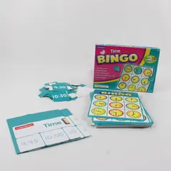 Lakeshore Learning Time Bingo Math Game JJ391 Complete 36 Players