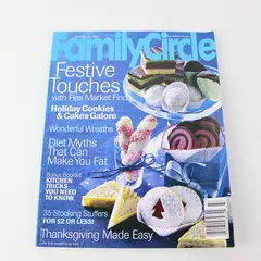 VTG Family Circle Magazine November 25 2003 Festive Touches Flea Market Finds 