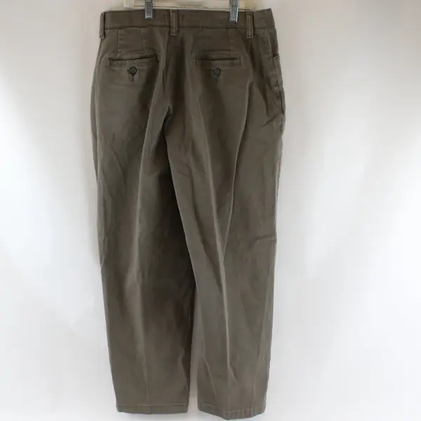 Lee Gray Taupe Straight-Leg Pants Petite 10SP
