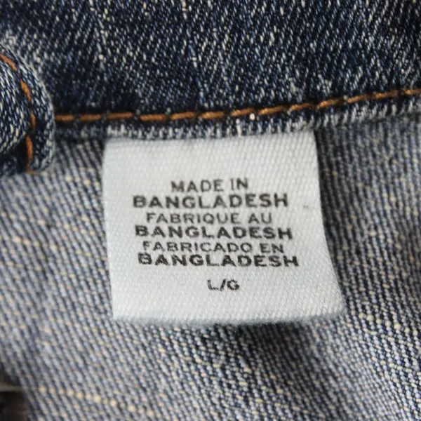 Signature by Levi Strauss Medium Wash Denim Jacket Women's Large