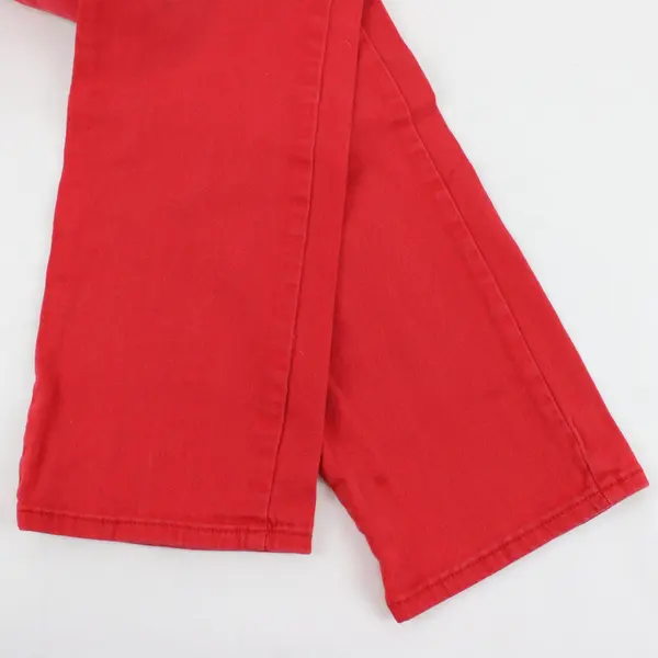 Earl Jean Womens Red Skinny Stretch Vintage Jeans Size 12