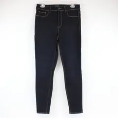 Time And Tru Jegging Skinny Jeans Womens 12 Blue Denim High Rise Dark Wash