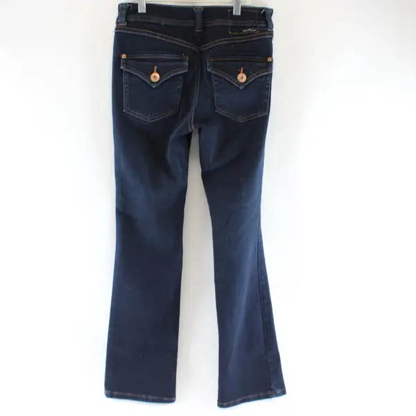I.N.C. International Concepts Low-Rise Dark Wash Bootcut Jeggings Womens 4S