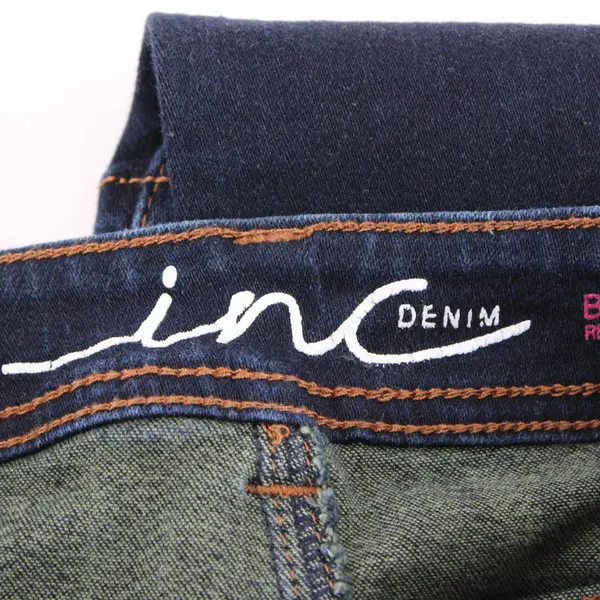 I.N.C. International Concepts Low-Rise Dark Wash Bootcut Jeggings Womens 4S