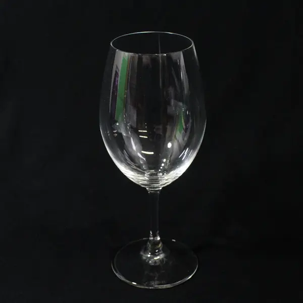 Lot of 2 Riedel Clear Crystal Wine Glasses