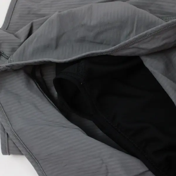 Lululemon Hottie Hot Gray Lined Running Shorts Women Approx S/M