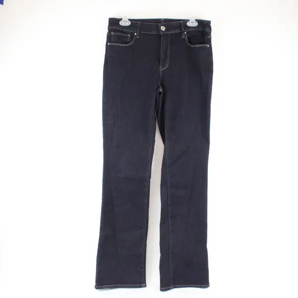 Women's Size 10 Dark Wash Mid Rise Bootcut Jeans Pre-Owned