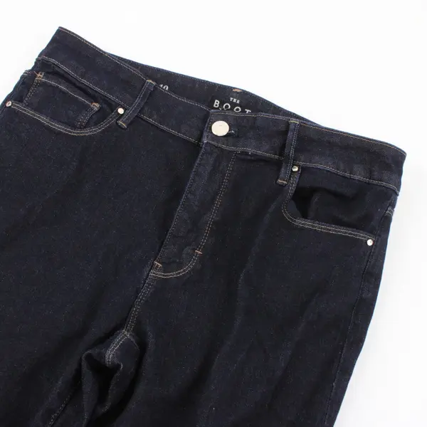 Women's Size 10 Dark Wash Mid Rise Bootcut Jeans Pre-Owned