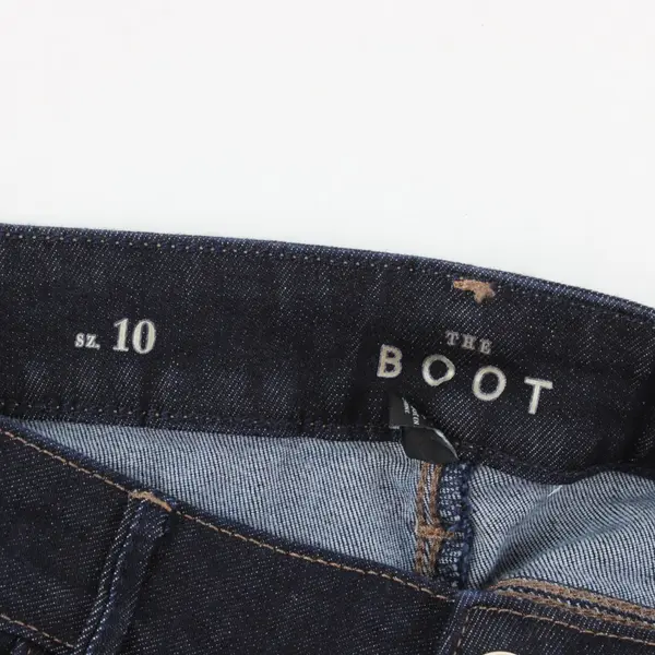 Women's Size 10 Dark Wash Mid Rise Bootcut Jeans Pre-Owned