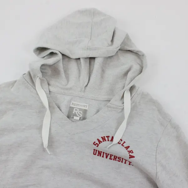 Redshirt Santa Clara University Gray Cropped Hoodie Women M California