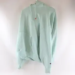 Champion Reverse Weave Mens 2XL Mint Teal Hoodie Pullover
