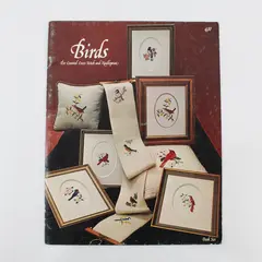 Busy Hands Birds Counted Cross Stitch Needlepoint Book Six 1976