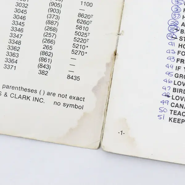 VTG Dale Burdett's 50 Miniature Sayings Not Just Country For Cross Stitch 1984 