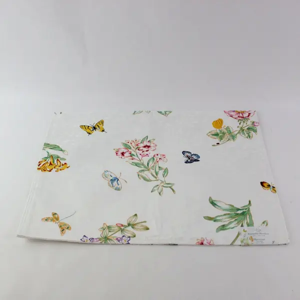 Lenox Butterfly Meadow 6 Ct 13x18 Floral Butterfly Placemats