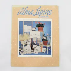 Vintage 1986 Alma Lynne Designs Bordering on a Towel Counted Cross-Stitch 